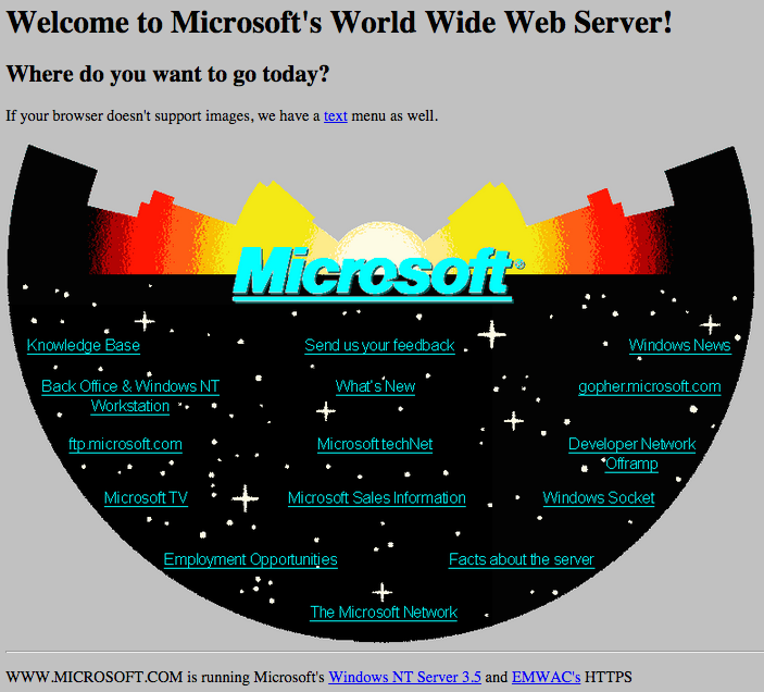1994 Web Flashback – Digital Society & Policy